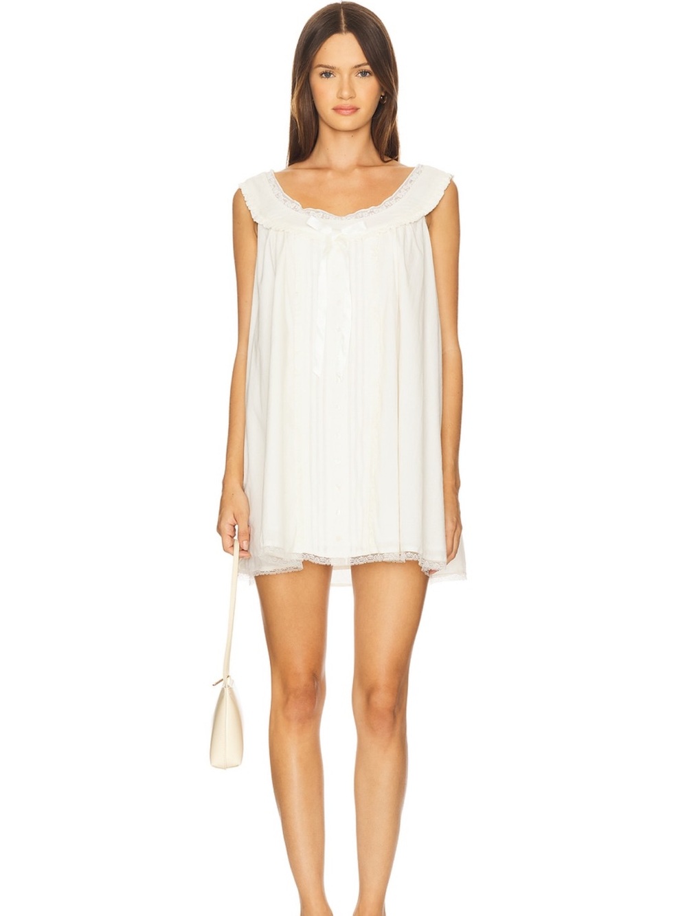 For Love and Lemons Plummage Babydoll dress